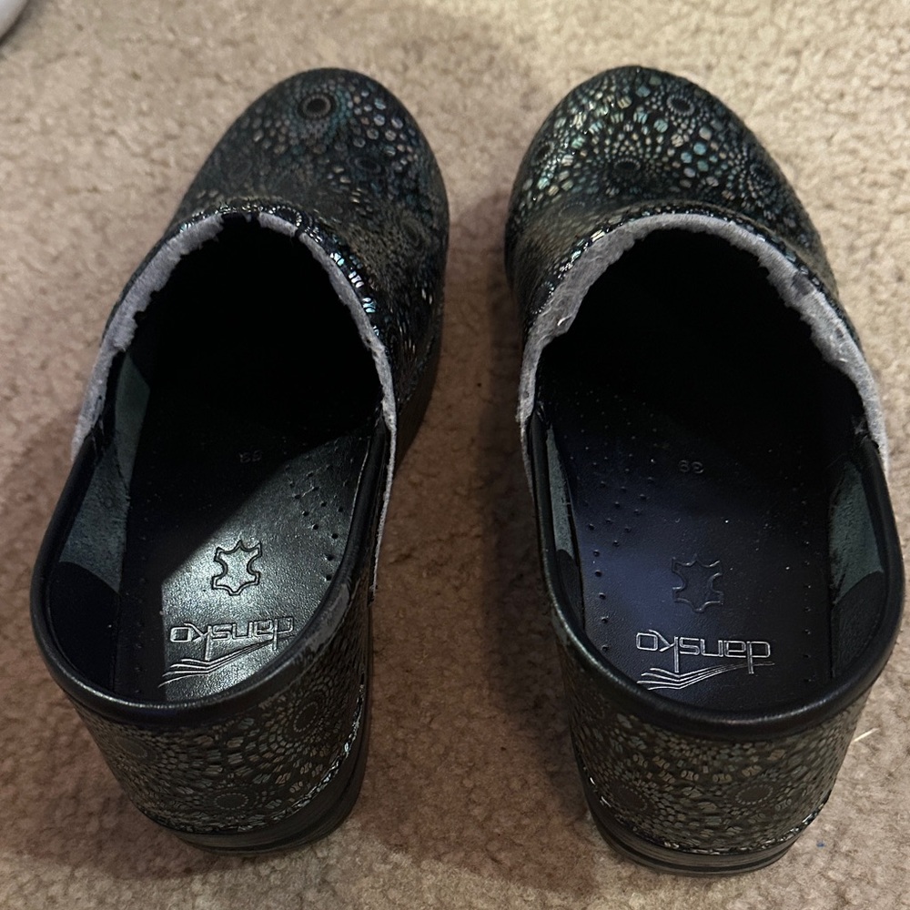 Dansko Multicolor Patterned Clogs - Picture 7 of 10